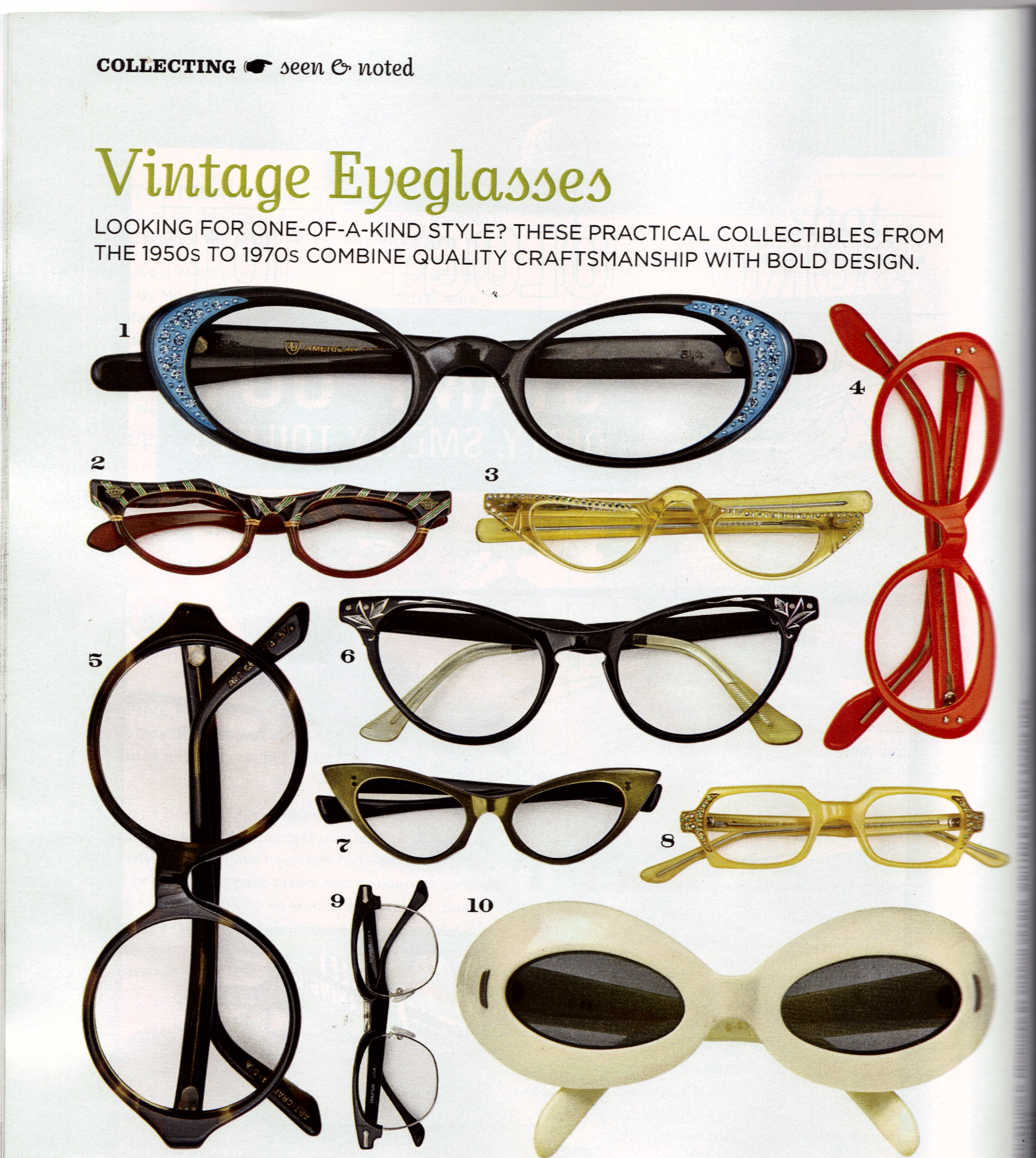 Swank Gold and Black Eyeglasses Frame France,1960s Vingtage