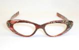 Cats Eye Glasses Rhinestones
