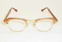 12K Gold B&L Eyeglasses, Bal-Rim Vintage Eyeglass Frames