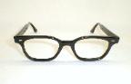 New Old Stock vintage eyeglass frame, Men's Black, Yank